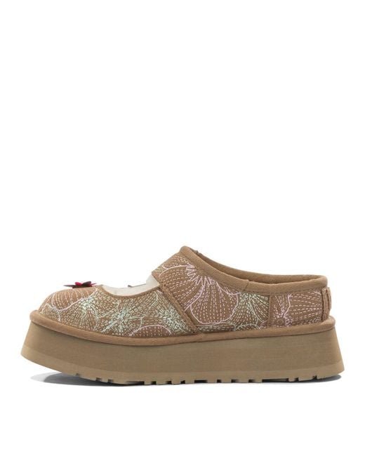 Ugg Brown Bea Meadow Mary Jane Platform