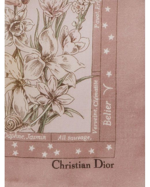 Dior Multicolor Dior Cashmere Foulard