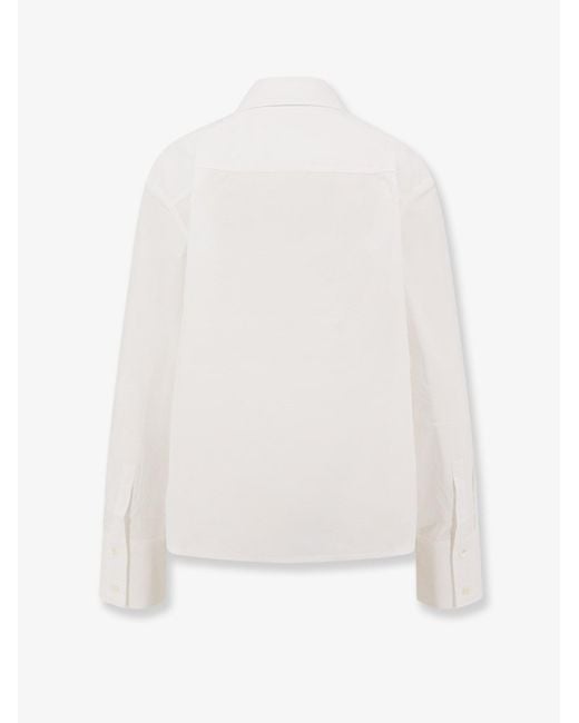 A.P.C. White Organic Cotton Shirt