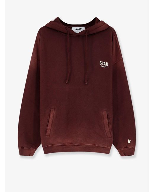 Golden Goose Deluxe Brand Purple Deluxe Brand Oversized Cotton Sweatshirt
