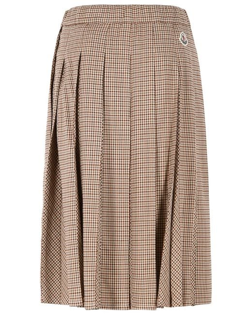 Moncler Natural 'Midi' Skirt