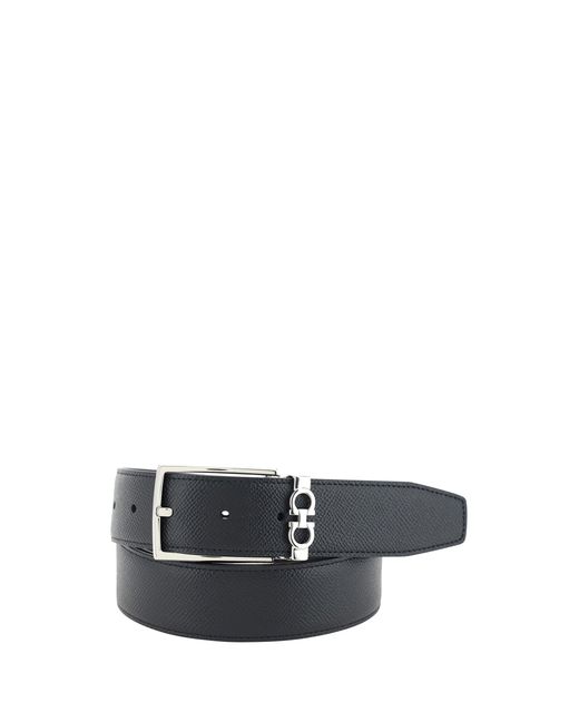 Ferragamo White Belts E Braces for men