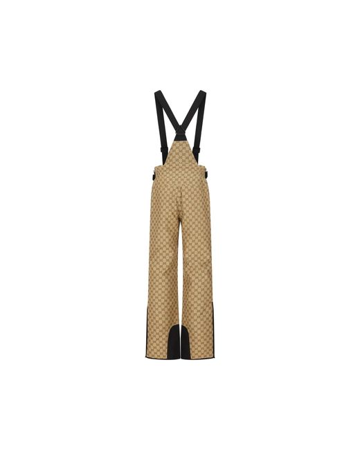 Gucci White Ski Pants With Braces for men