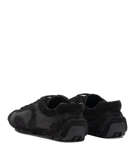 Prada Black "Monte Carlo" Sneakers for men