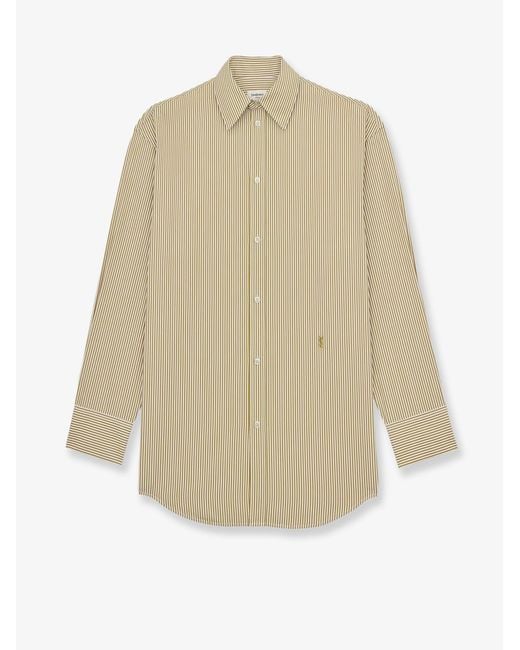 Saint Laurent Natural Shirts