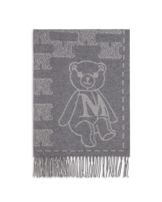 Max Mara Gray Charme Scarf