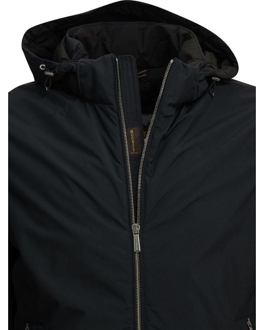 Moorer Black Albini-Stp Short Down Jacket for men
