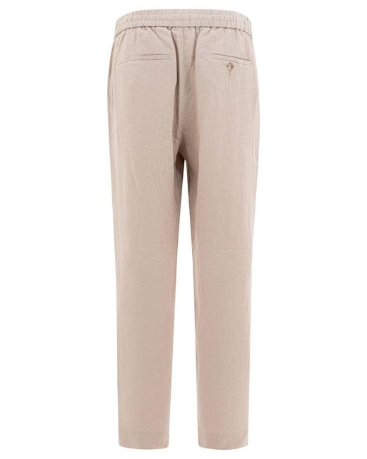 Vince Natural Hemp Trousers for men