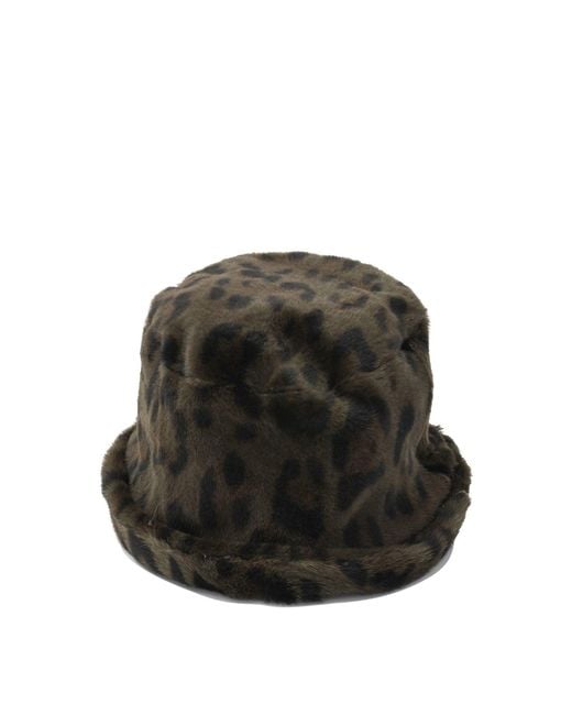 FURLING BY GIANI Black Lambskin Beanie