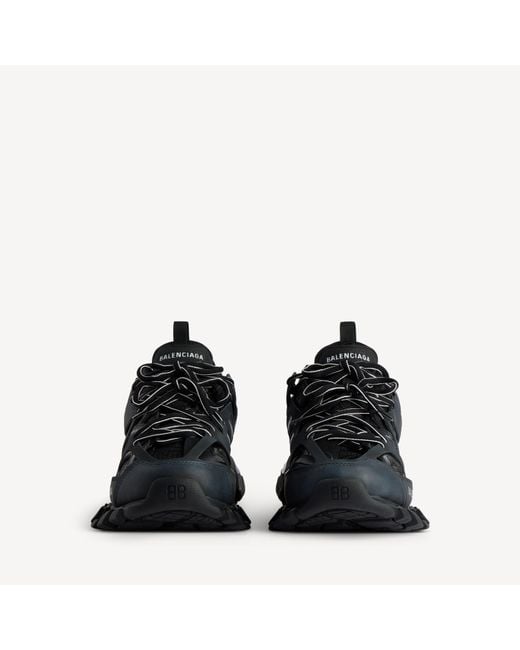 Balenciaga Black "Track" Sneakers