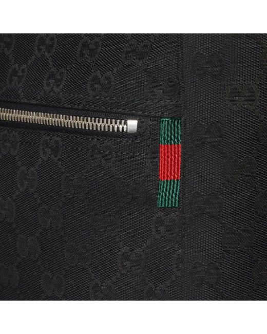 Gucci Black Gg Canvas Tote Bag for men