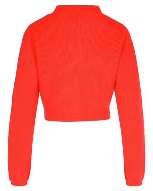 Colorush Red Koa Cashmere Cardigan