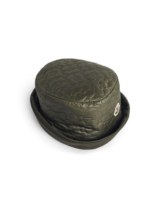 Moncler Green 'Bucket' Reversible Nylon Hat