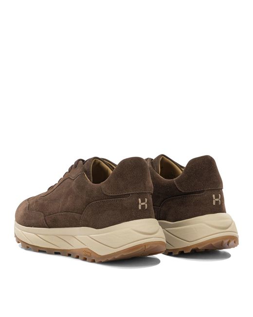 Henderson Brown Shark Suede Sneakers for men