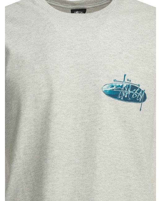 Stussy White T-Shirt for men