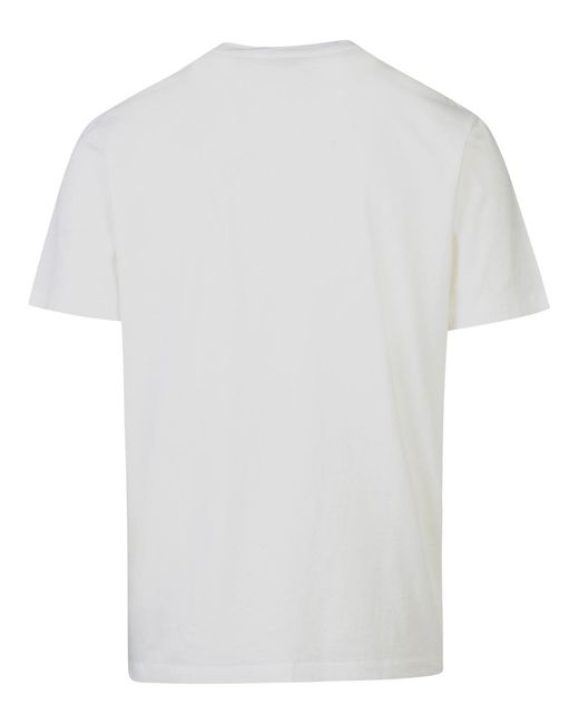 Maison Margiela Natural Set Of 3 Cotton T-Shirts for men