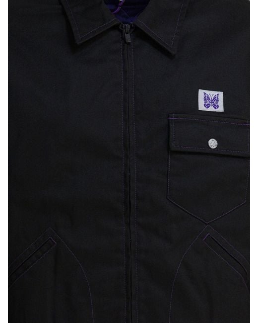 Needles Blue "Pe/C Twill" Lightweight Jacket