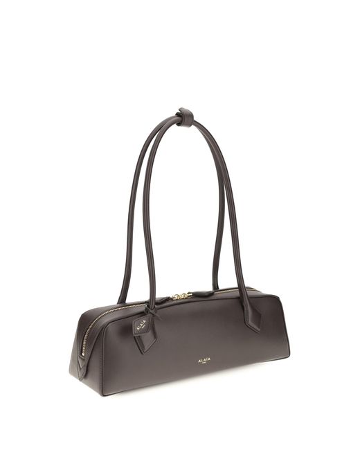 Alaïa White Alaïa Small Le Teckel Shoulder Bag
