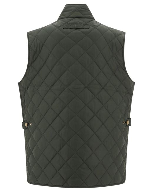 Barbour Green "Lowerdale" Vest Jacket for men