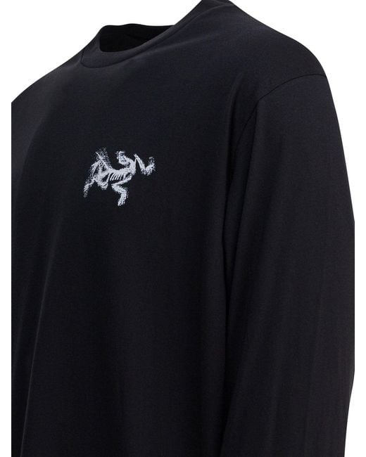 Arc'teryx Blue Kragg Sl Crewneck T-Shirt for men