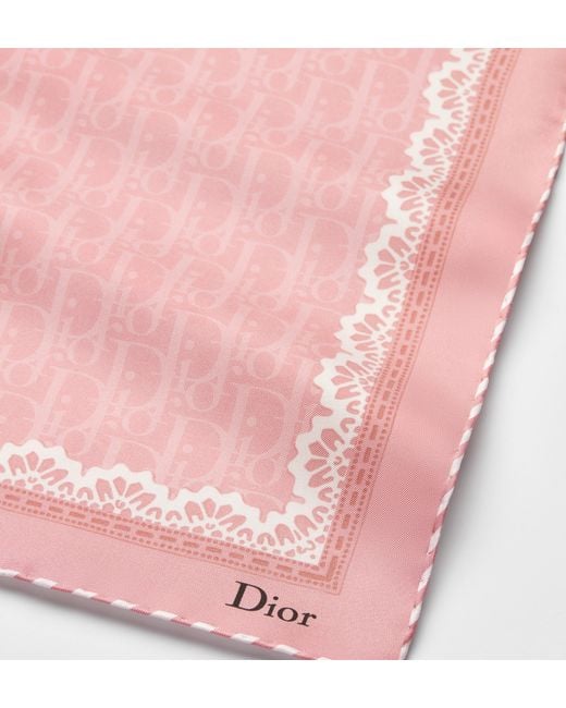 Dior Pink Médaillon 70 Foulard