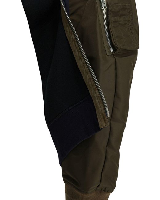 Sacai Blue Multicolor Lightweight Jacket