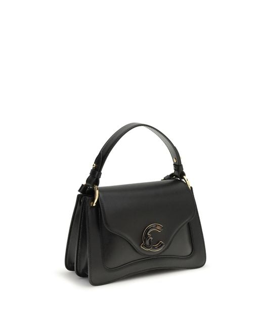 Coccinelle Black Shoulder Bag C-Me Calf Leather
