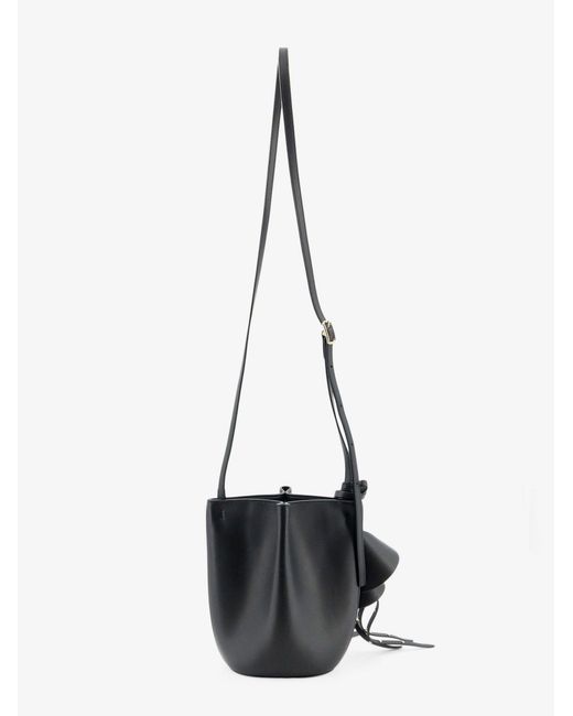 Givenchy White Nano Snap Leather Crossbody Bag