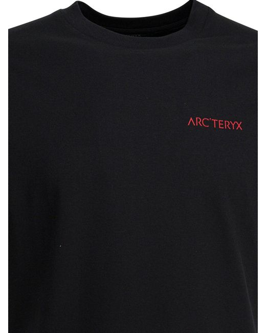 Arc'teryx Black Kragg Sl Crewneck T-Shirt for men