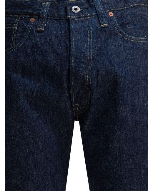 Buzz Rickson's Blue Straight-Leg Jeans for men