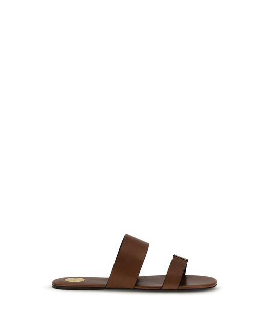 Saint Laurent White Ibiza Sandals