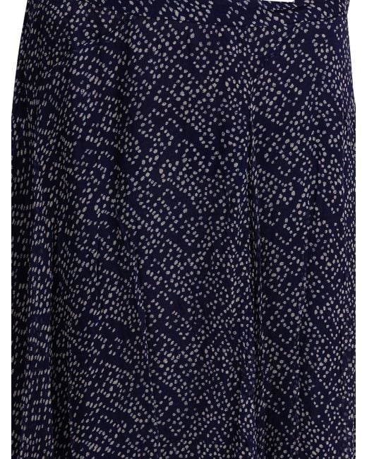 Isabel Marant Blue "Lycia" Midi Skirt