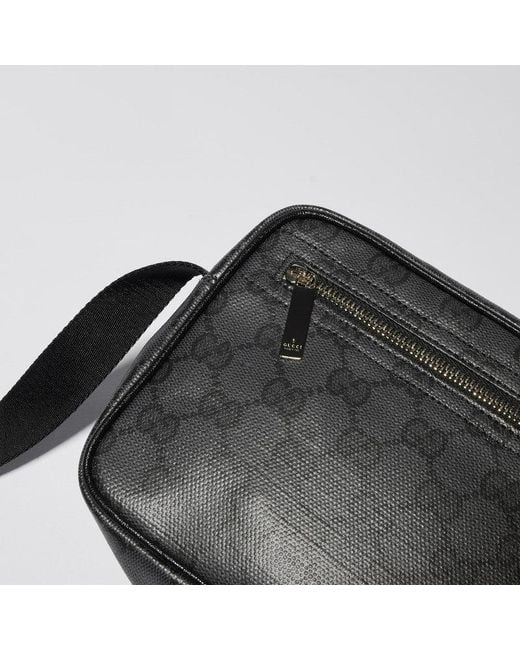 Gucci Black Small Gg Crossbody Bag for men