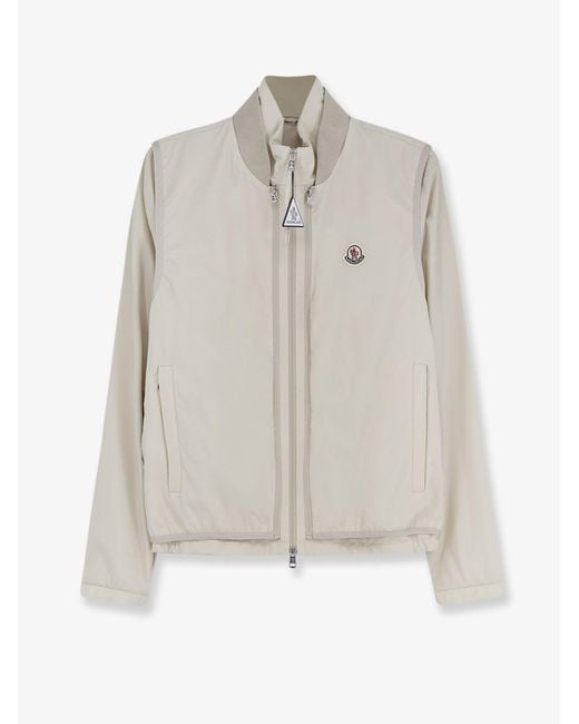 Moncler White Hemmoor Jacket With Detachable Vest for men