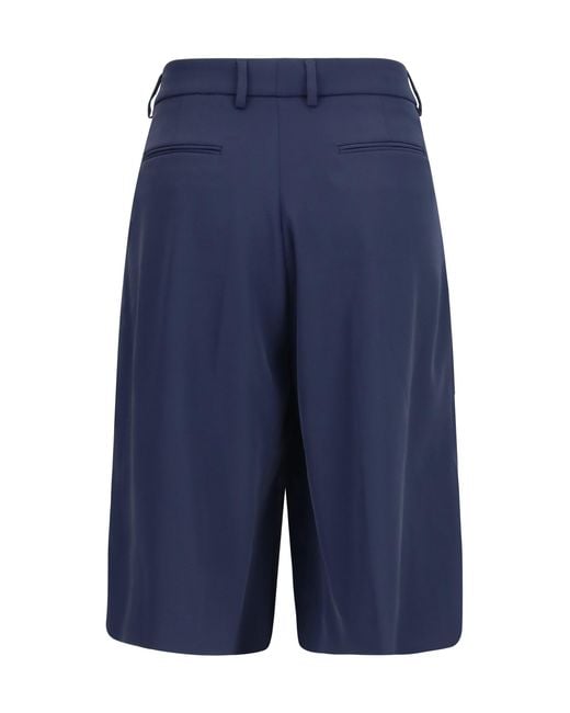 Cruna Blue Bermuda Shorts for men