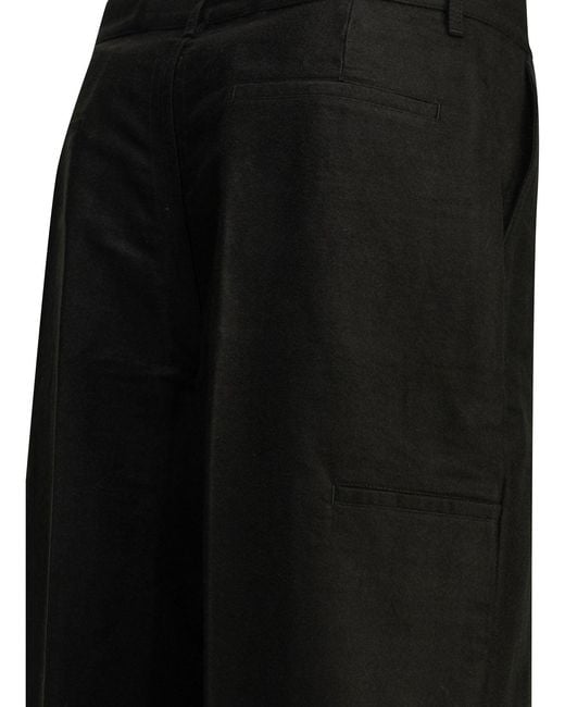 Rick Owens Black "Work" Work Pants for men
