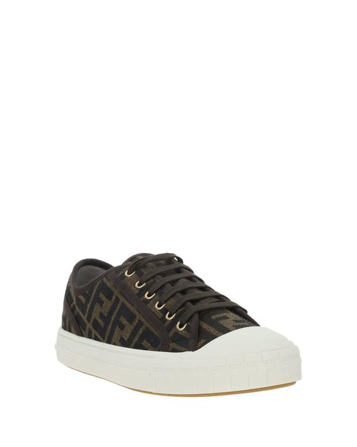 Fendi Brown Sneakers for men