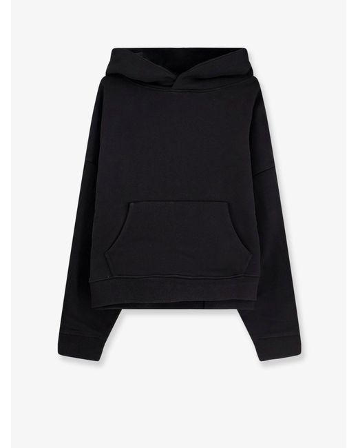 Entire studios Black Cotton Sweatshirt