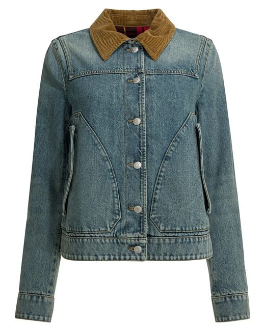 McQueen Blue Jackets & Coats