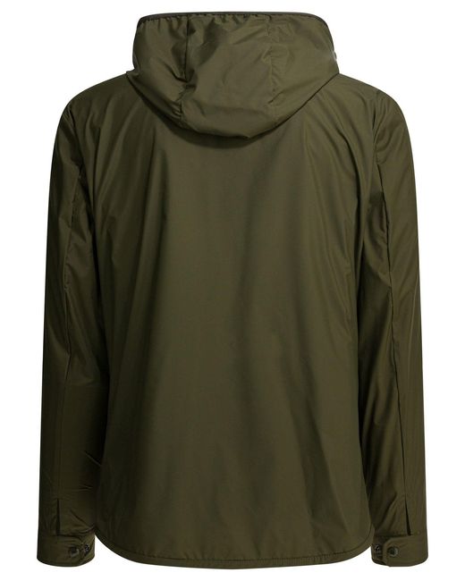 Moncler Green Chirano Raincoat for men