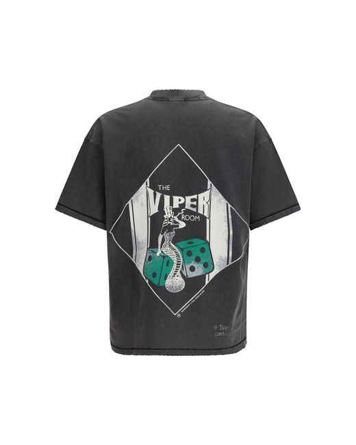 Represent Black The Viper Room Dice T-Shirt Vintage for men