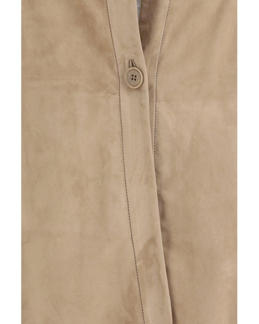 Salvatore Santoro Natural Shirt Suede