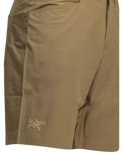Arc'teryx Green Kragg Technical Shorts for men