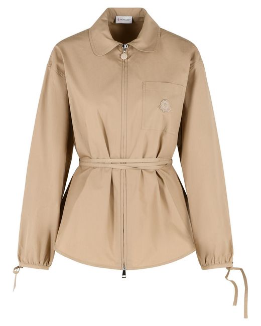 Moncler Natural Cotton Shirt