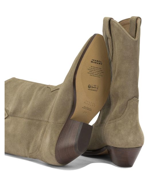 Isabel Marant Green "Duerto" Cowboy Boots
