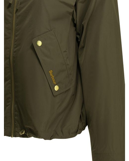 Barbour Green "Weaver" Raincoat