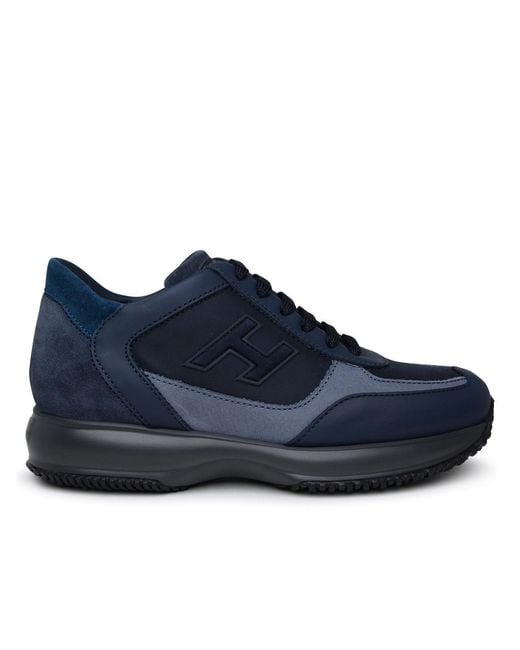 Hogan Blue Lear Sneakers for men