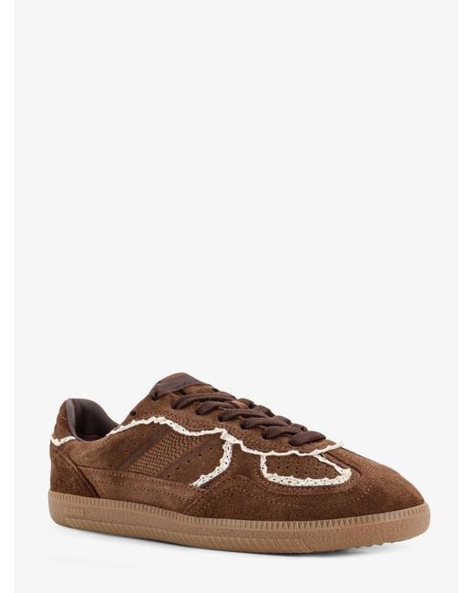 Alohas Brown Tb.490 Crochet Suede Sneakers