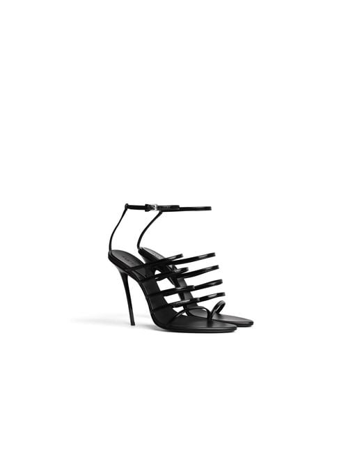 Alaïa Black Alaïa Drop 110Mm Heeled Sandals