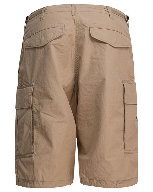Beams Plus Natural Mil Shorts for men